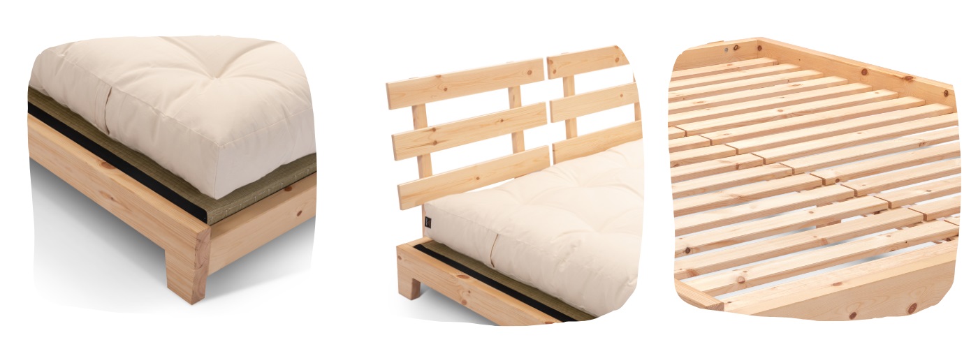 Details Futon Bed Aischa