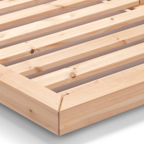 Secure attachment to the bed frame