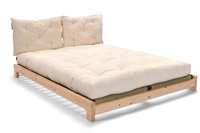 Wooden Bed 160x200 - Aisha Exclusive Natura Tatami - Pascall