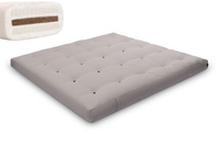 Futon Mattress 200x200 with coconut and 2x latex - Comfort Relax - Pascall Grey