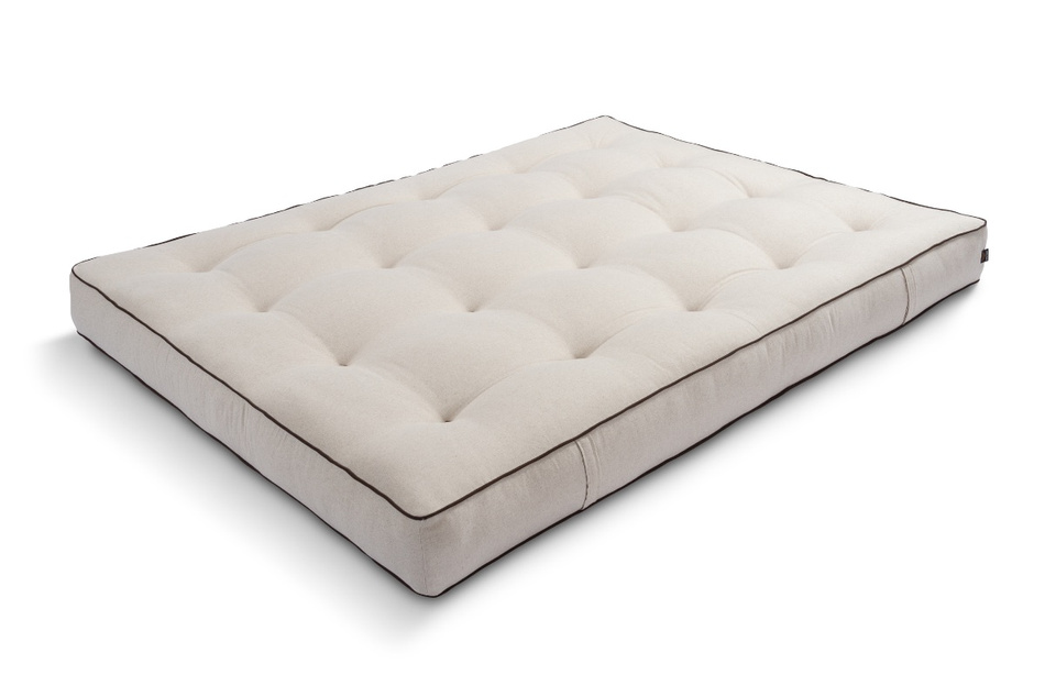 Futon Mattress 180x200 with wool, coconut and 2x latex - Comfort Wool - Pascall Kedro Linen