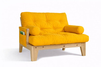 Armchair Sakura - Pascall Futon Yellow