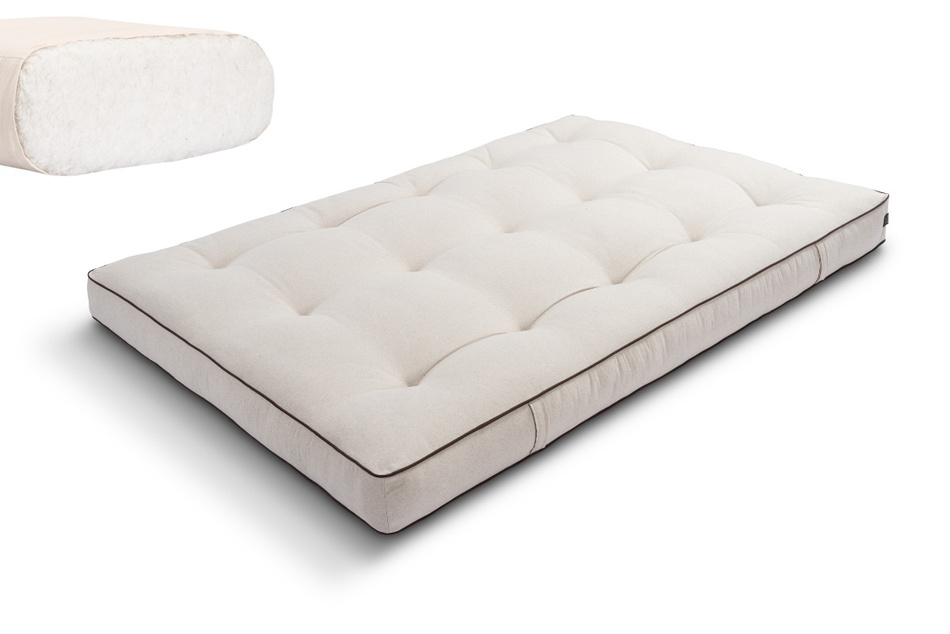 Futon Mattress 140x200 - Medium Natural - Pascall Kedro Linen