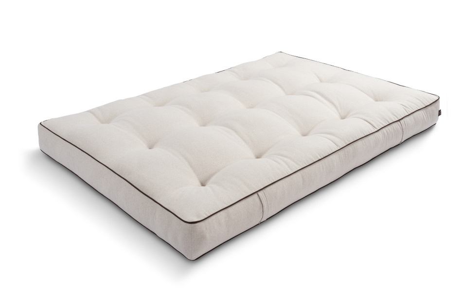 Futon Mattress 140x200 with wool, coconut and 2x latex - Comfort Wool - Pascall Kedro Linen