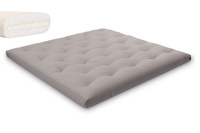 Futon Mattress 200x200 with latex - Slim Latex - Pascall Grey