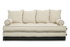 Corner Sofa Tatami Medium Duo Latex Kedro 90x200 - Pascall Futon Linen