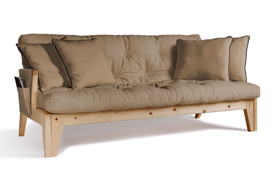 Sofa bed 200 cm - Sakura - Pascall Futon Beige