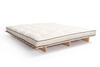 Sofa Bed Futon 180x200 - Slim Basic Classic - Pascall Kedro Ecru