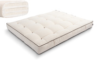 Futon Mattress 180x200 with latex - Comfort Trio Latex - Pascall Kedro Ecru