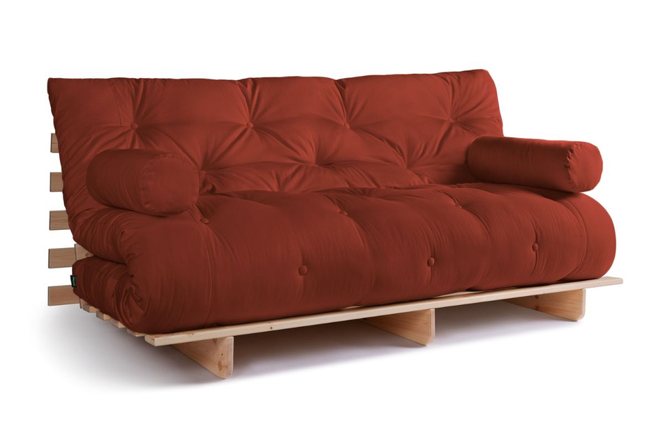 Sofa Bed Futon 180x200 - Slim Basic Classic - Pascall Brick