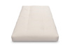 Futon Mattress 90x200 with wool, latex and 2x coconut - Comfort Wool Hard - Pascall Ecru