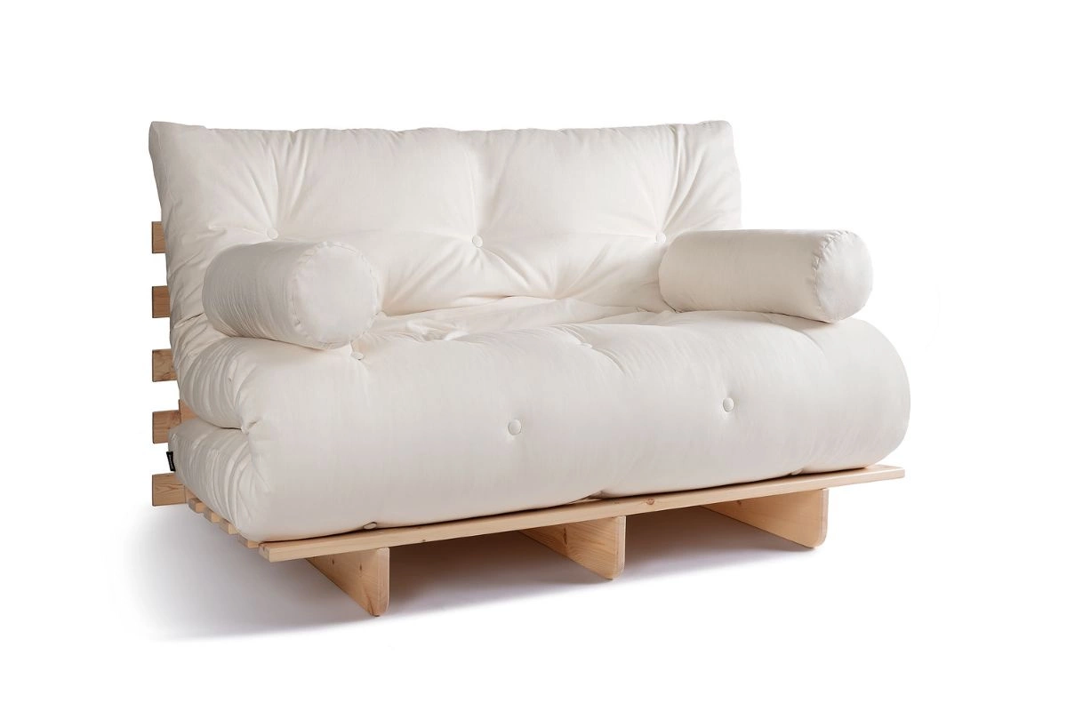 Sofa Bed Futon 140x200 - Slim Basic Classic