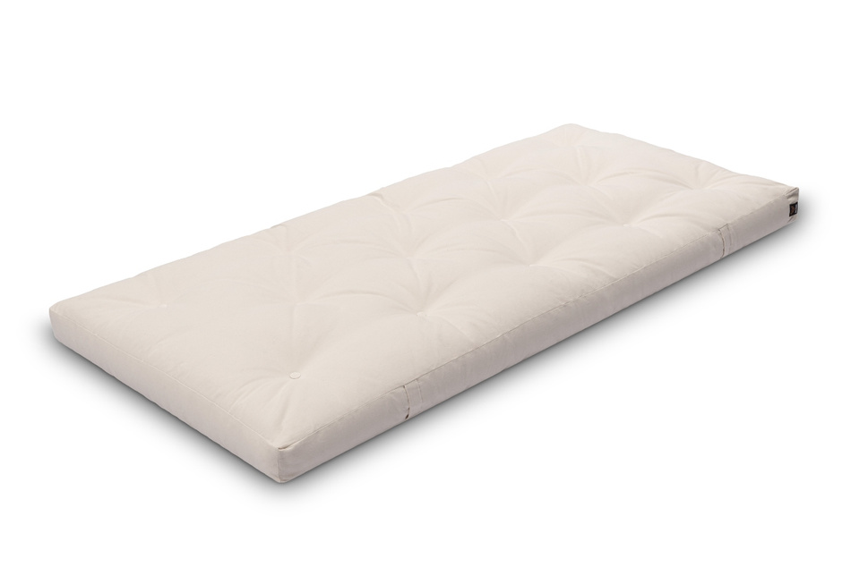 Futon Mattress 90x200 - Slim Natural - Pascall Light Grey