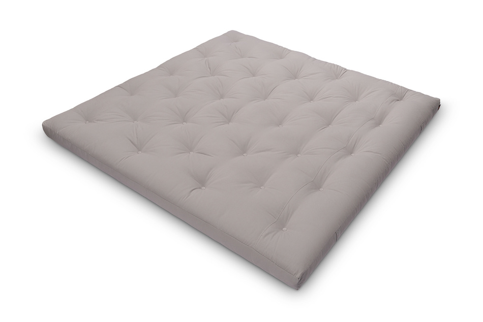 Futon Mattress 200x200 with latex - Slim Duo Latex - Pascall Grey