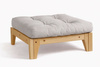 Footrest Sakura - Pascall Futon Light Grey