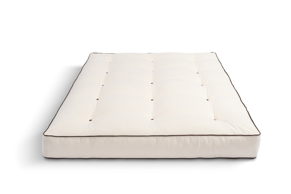 Futon Mattress 120x200 with latex - Comfort Trio Latex Wool - Pascall Kedro Ecru