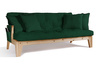 Sofa bed 200 cm - Sakura - Pascall Futon Bottle Green