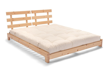 Wooden Bed 140x200 - Aisha Classic Natura - Pascall