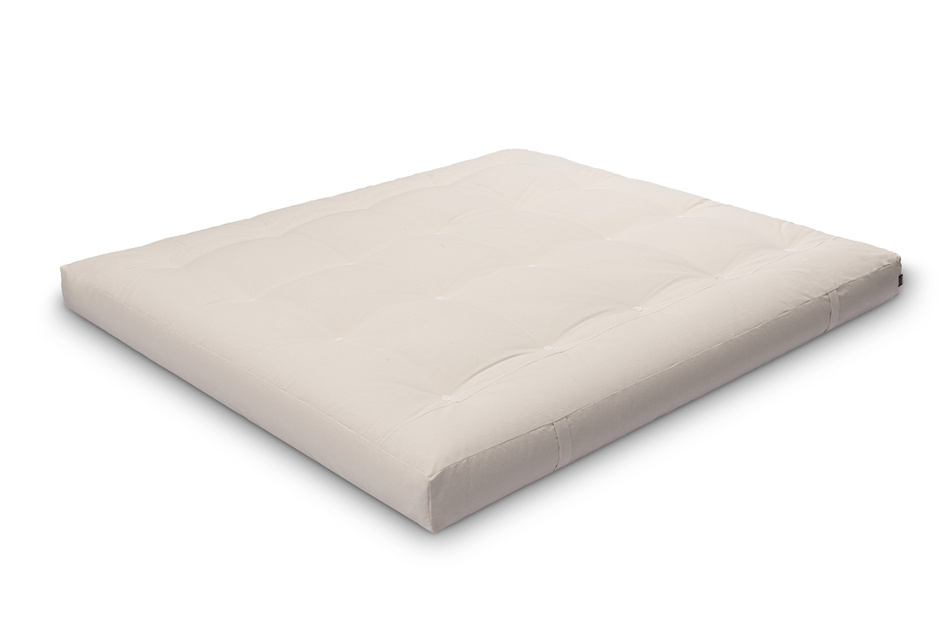Futon Mattress 180x200 with latex - Comfort Trio Latex Wool - Pascall Ecru