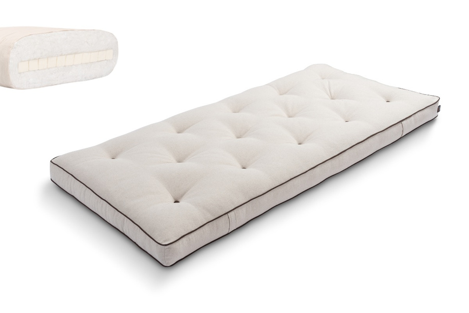 Futon Mattress 90x200 with latex - Slim Latex - Pascall Kedro Linen