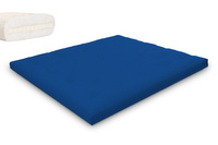 Futon Mattress 180x200 with latex - Slim Latex - Pascall Blue