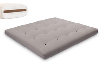 Futon Mattress 180x200 with coconut - Medium Coco - Pascall Grey