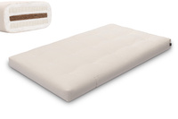 Futon Mattress 120x200 with coconut and 2x latex - Comfort Relax - Pascall Ecru