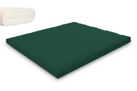 Futon Mattress 180x200 with latex - Slim Duo Latex - Pascall Bottle Green