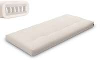 Futon Mattress 90x200 - Hybrid Pocket H3 - Pascall Ecru