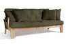 Sofa bed 200 cm - Sakura - Pascall Futon Khaki