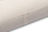 Futon Mattress 180x200 with latex - Medium Latex - Pascall Ecru