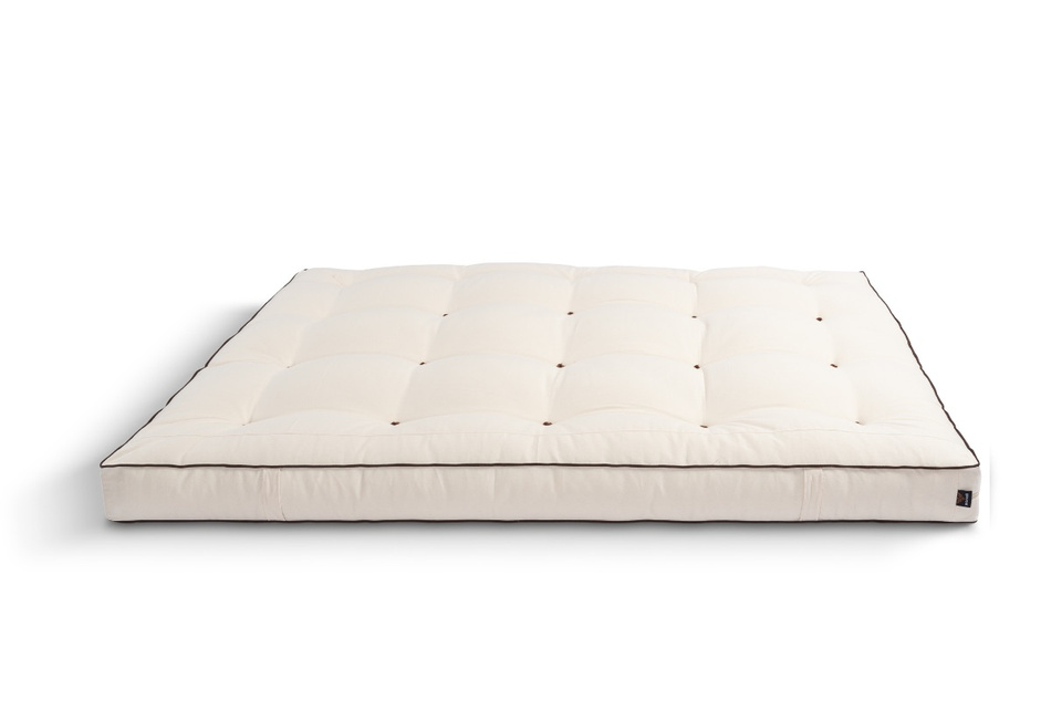 Futon Mattress 200x200 with latex - Medium Latex - Pascall Kedro Ecru