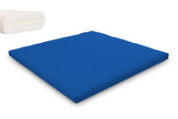 Futon Mattress 200x200 with latex - Slim Latex - Pascall Blue