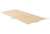 Roll-Up Slatted Bed Base 60x200 cm - Basic Pascall