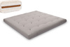 Futon Mattress 200x200 with wool, coconut and 2x latex - Comfort Wool - Pascall Grey