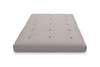 Futon Mattress 140x200 with wool, coconut and 2x latex - Comfort Wool - Pascall Grey