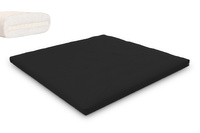 Futon Mattress 200x200 with latex - Slim Latex - Pascall Black