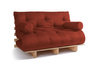 Sofa Bed Futon 140x200 - Slim Basic Classic - Pascall Brick