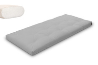 Futon Mattress 90x200 - Slim Natural - Pascall Light Grey