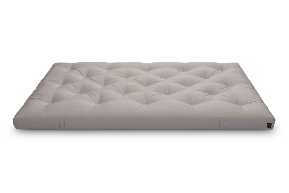 Futon Mattress 120x200 with latex - Slim Duo Latex - Pascall Grey