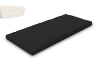 Futon Mattress 90x200 with latex - Slim Latex - Pascall Black