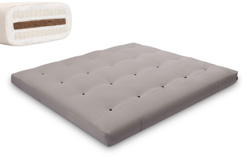 Futon Mattress 180x200 with coconut and 2x latex - Comfort Relax - Pascall Grey