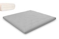 Futon Mattress 200x200 with latex - Slim Duo Latex - Pascall Light Grey