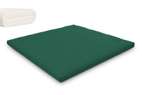 Futon Mattress 200x200 with latex - Slim Latex - Pascall Bottle Green