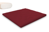 Futon Mattress 200x200 - Slim Natural - Pascall Burgundy