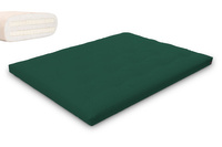 Futon Mattress 160x200 with latex - Slim Duo Latex - Pascall Bottle Green