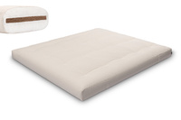 Futon Mattress 180x200 with coconut - Medium Coco - Pascall Ecru