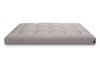 Futon Mattress 120x200 with wool, coconut and 2x latex - Comfort Wool - Pascall Grey