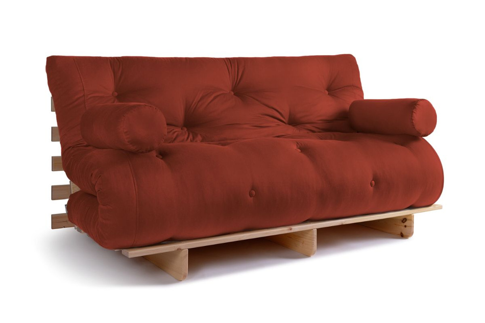 Sofa Bed Futon 160x200 - Slim Basic Classic - Pascall Brick