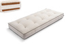 Futon Mattress 90x200 with wool, latex and 2x coconut - Comfort Wool Hard - Pascall Kedro Linen